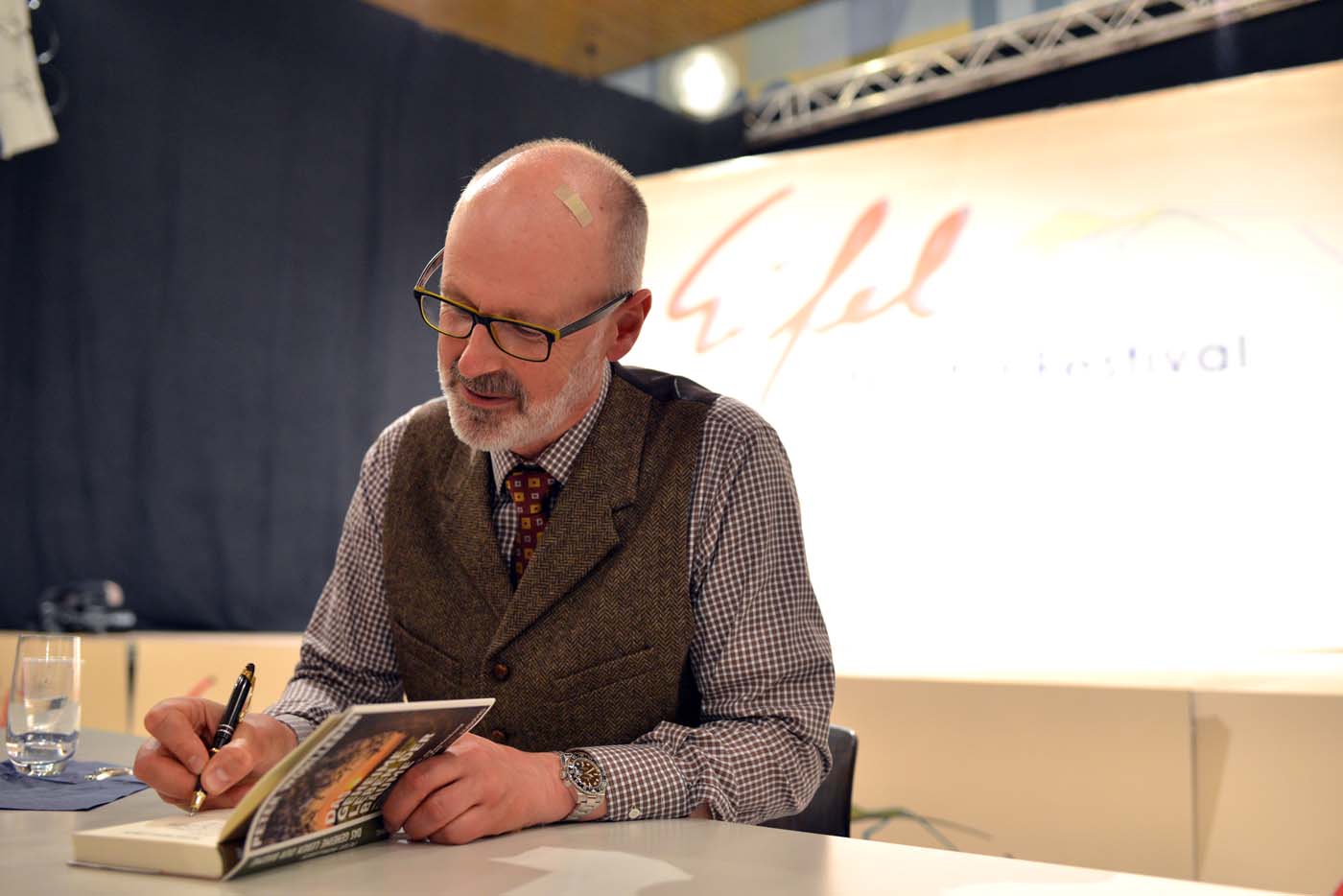 Peter Wohlleben am 13. April 2018 in Prüm