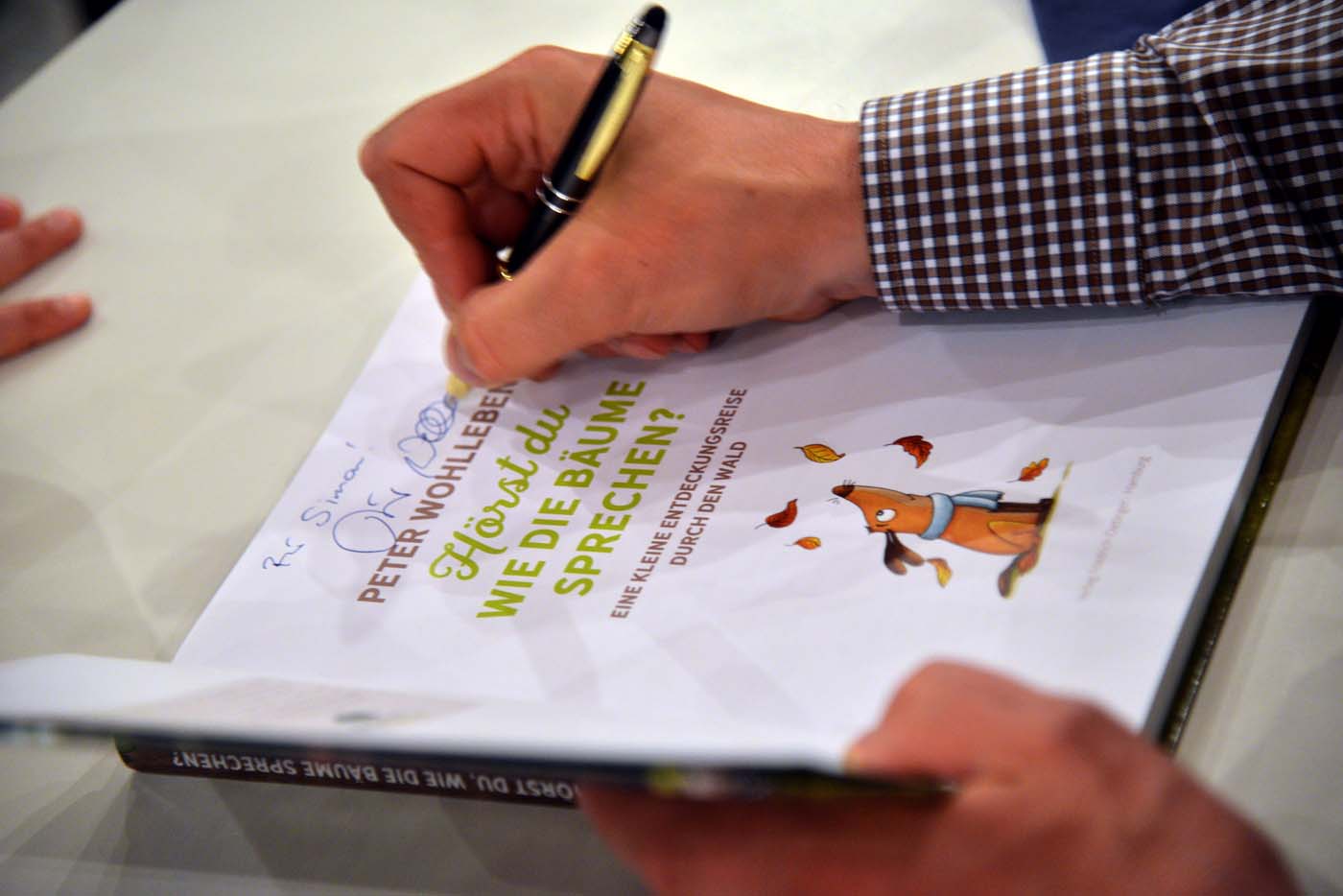 Peter Wohlleben am 13. April 2018 in Prüm