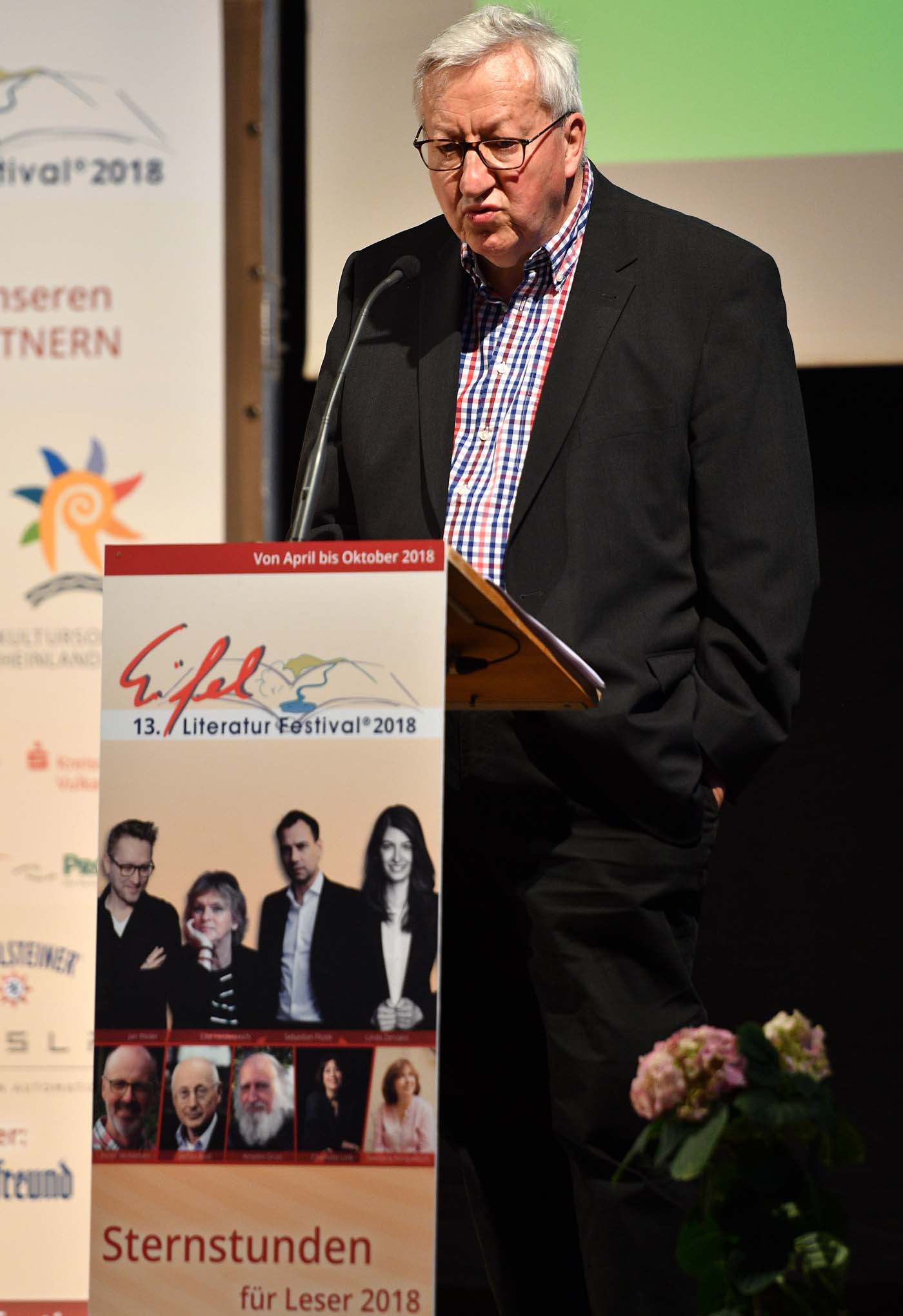 Peter Wohlleben am 13. April 2018 in Prüm