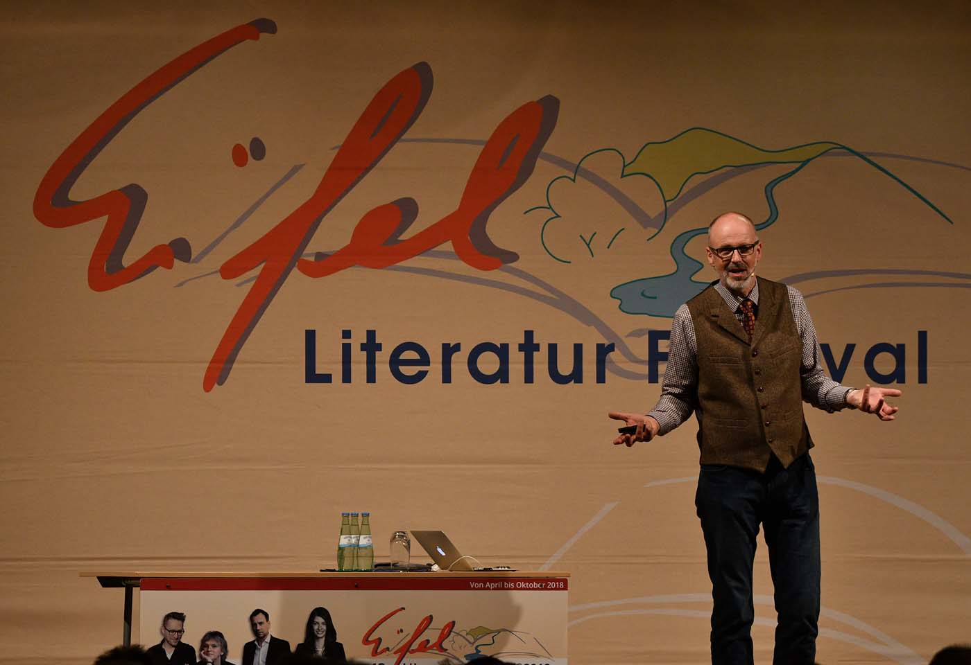 Peter Wohlleben am 13. April 2018 in Prüm