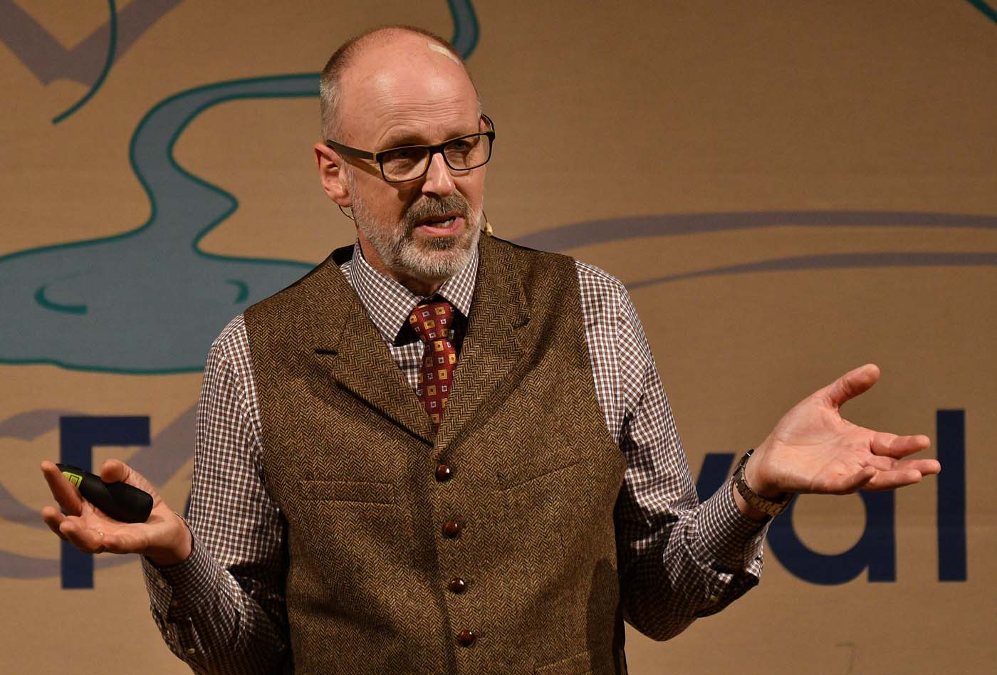 Peter Wohlleben am 13. April 2018 in Prüm