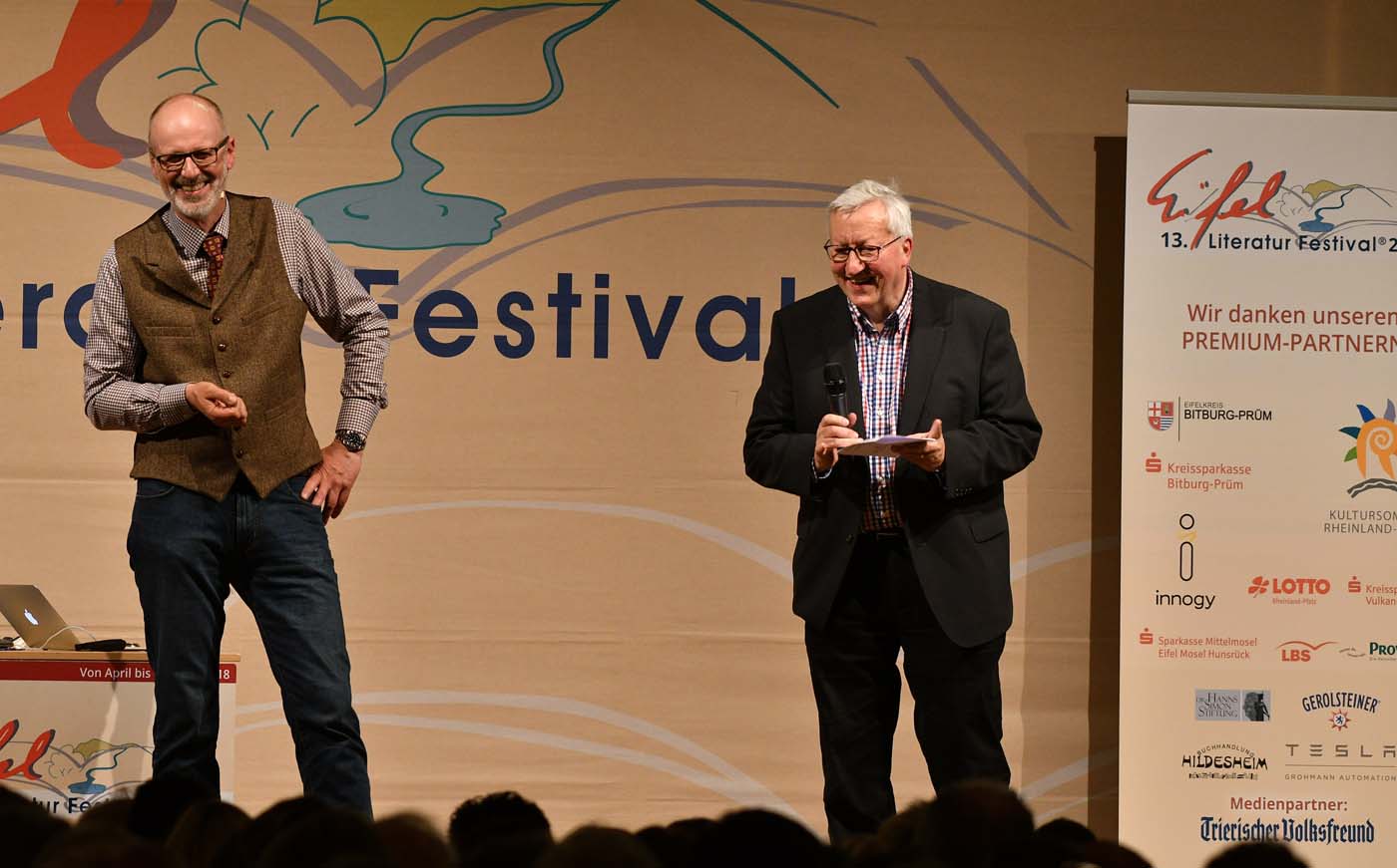 Peter Wohlleben am 13. April 2018 in Prüm