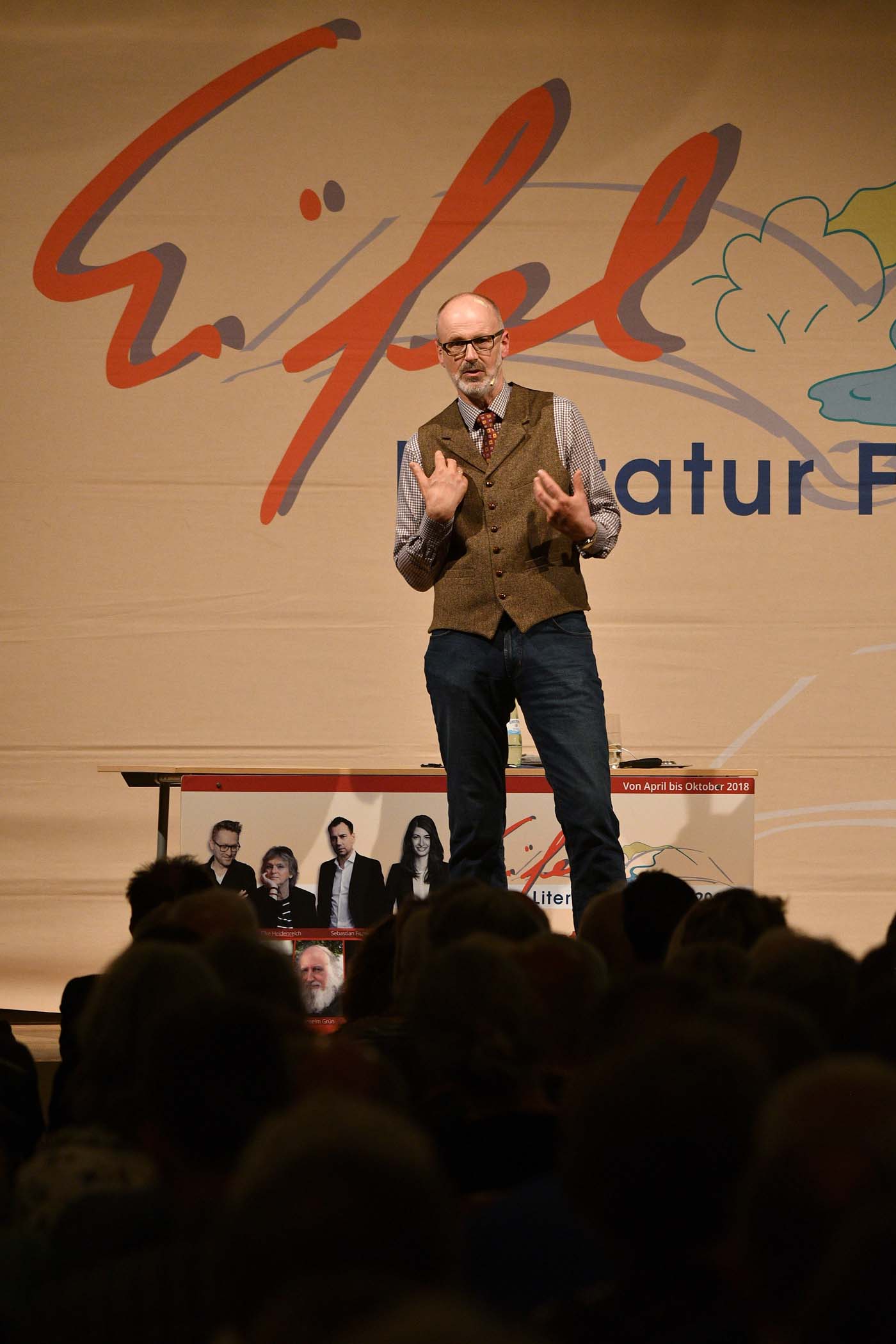 Peter Wohlleben am 13. April 2018 in Prüm