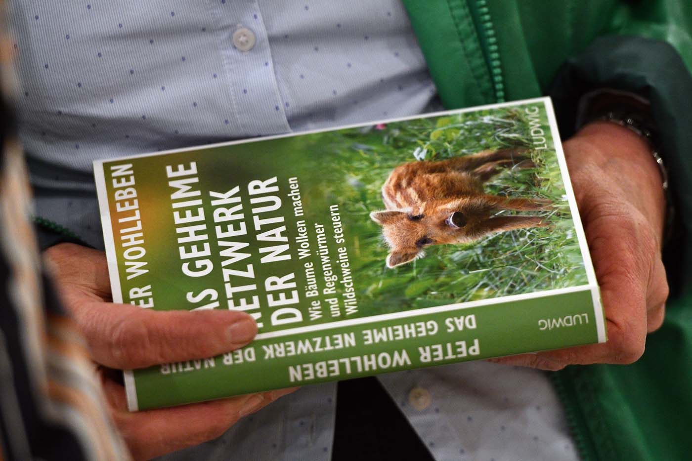 Peter Wohlleben am 13. April 2018 in Prüm