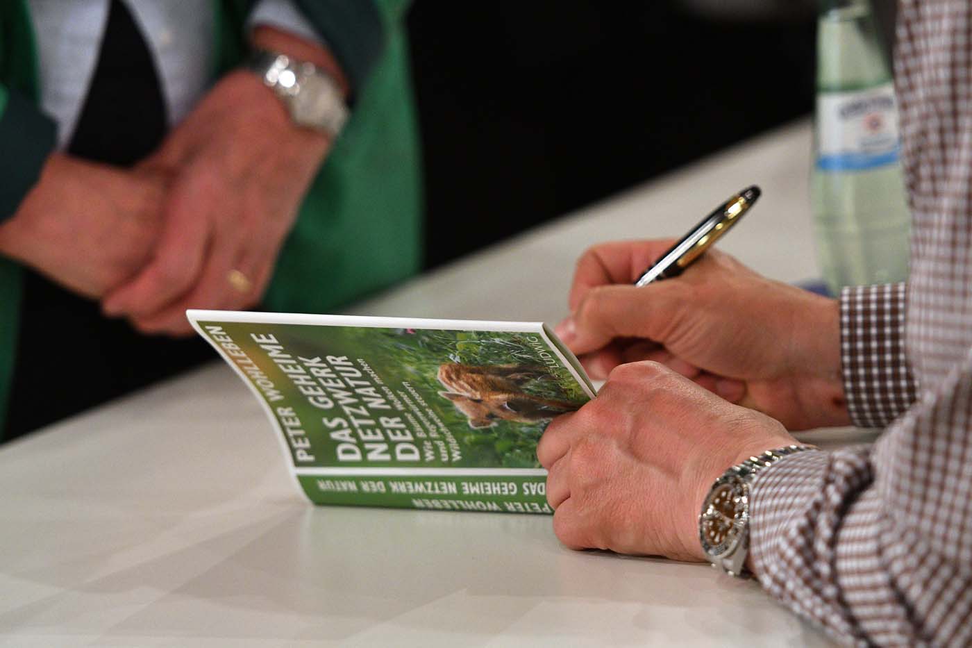 Peter Wohlleben am 13. April 2018 in Prüm