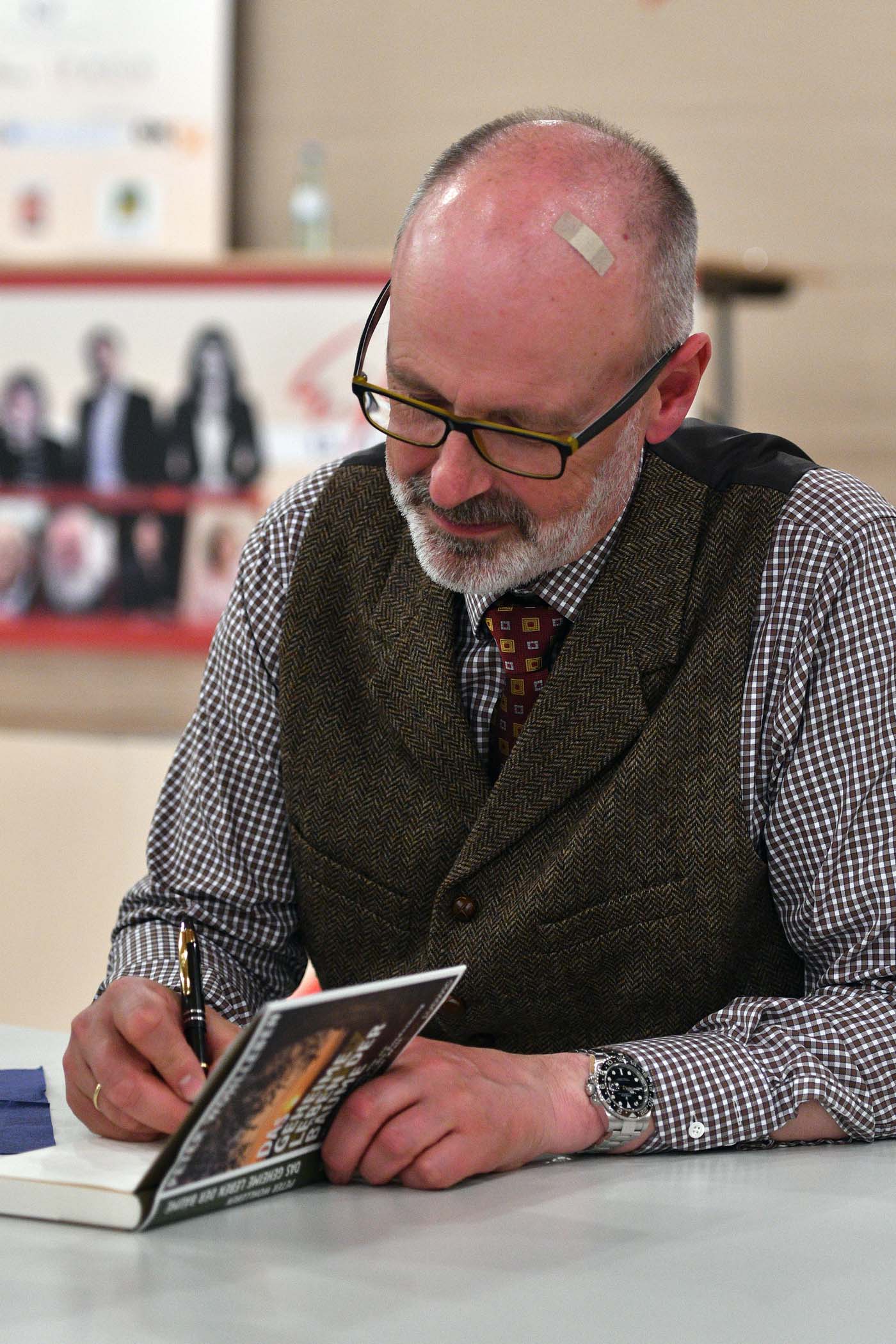 Peter Wohlleben am 13. April 2018 in Prüm