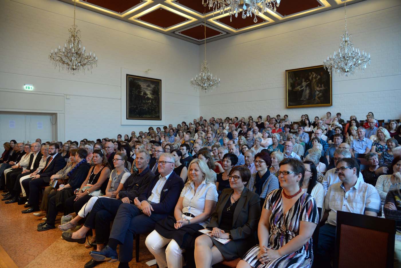 Swetlana Alexijewitsch am 20. April 2018 in Bitburg