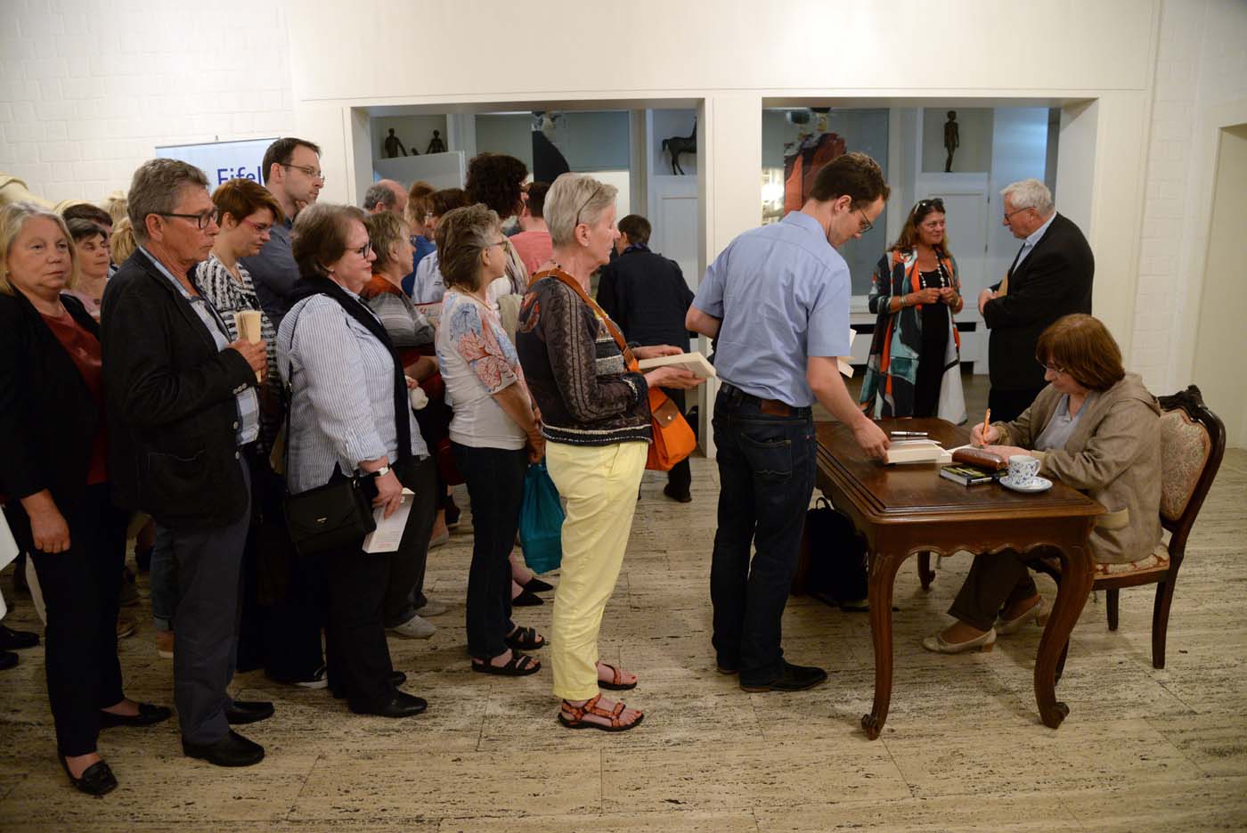 Swetlana Alexijewitsch am 20. April 2018 in Bitburg