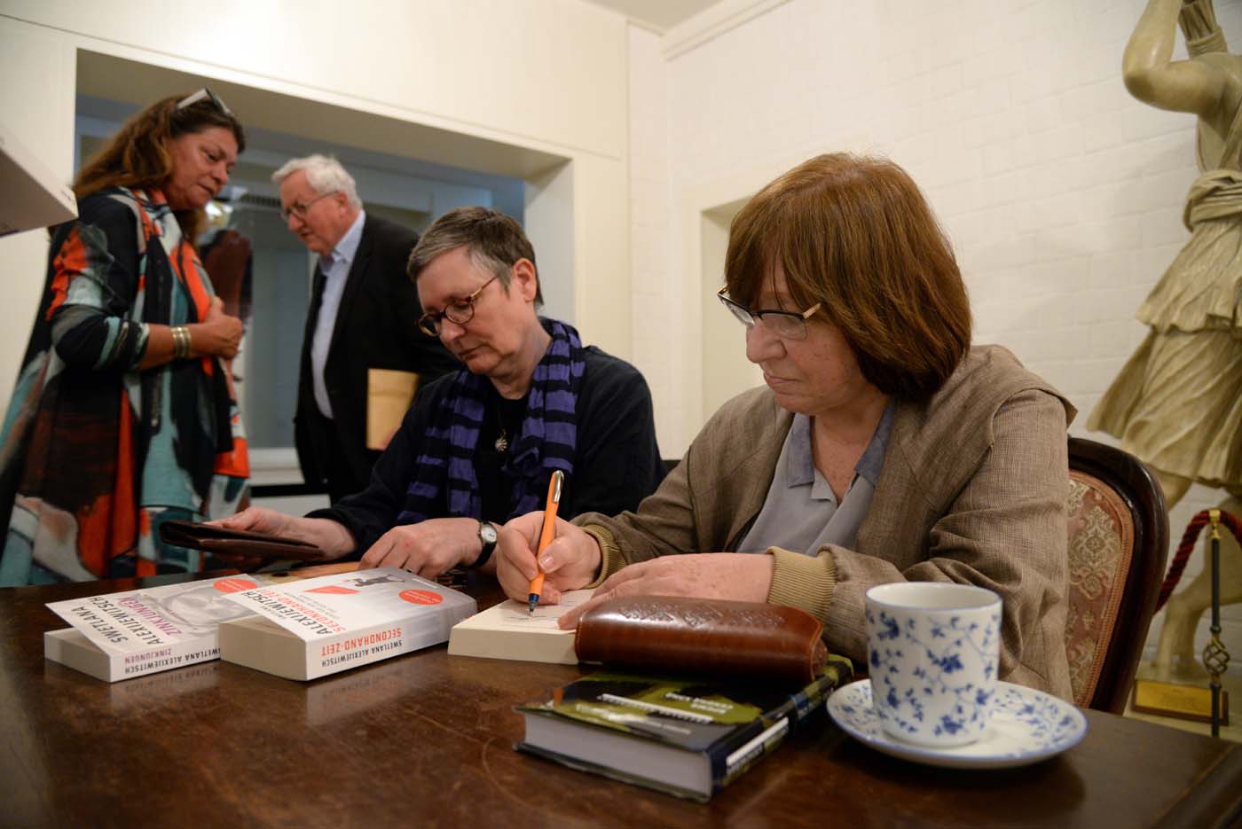 Swetlana Alexijewitsch am 20. April 2018 in Bitburg