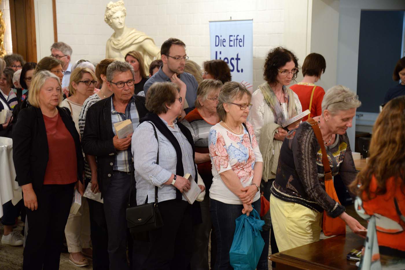 Swetlana Alexijewitsch am 20. April 2018 in Bitburg