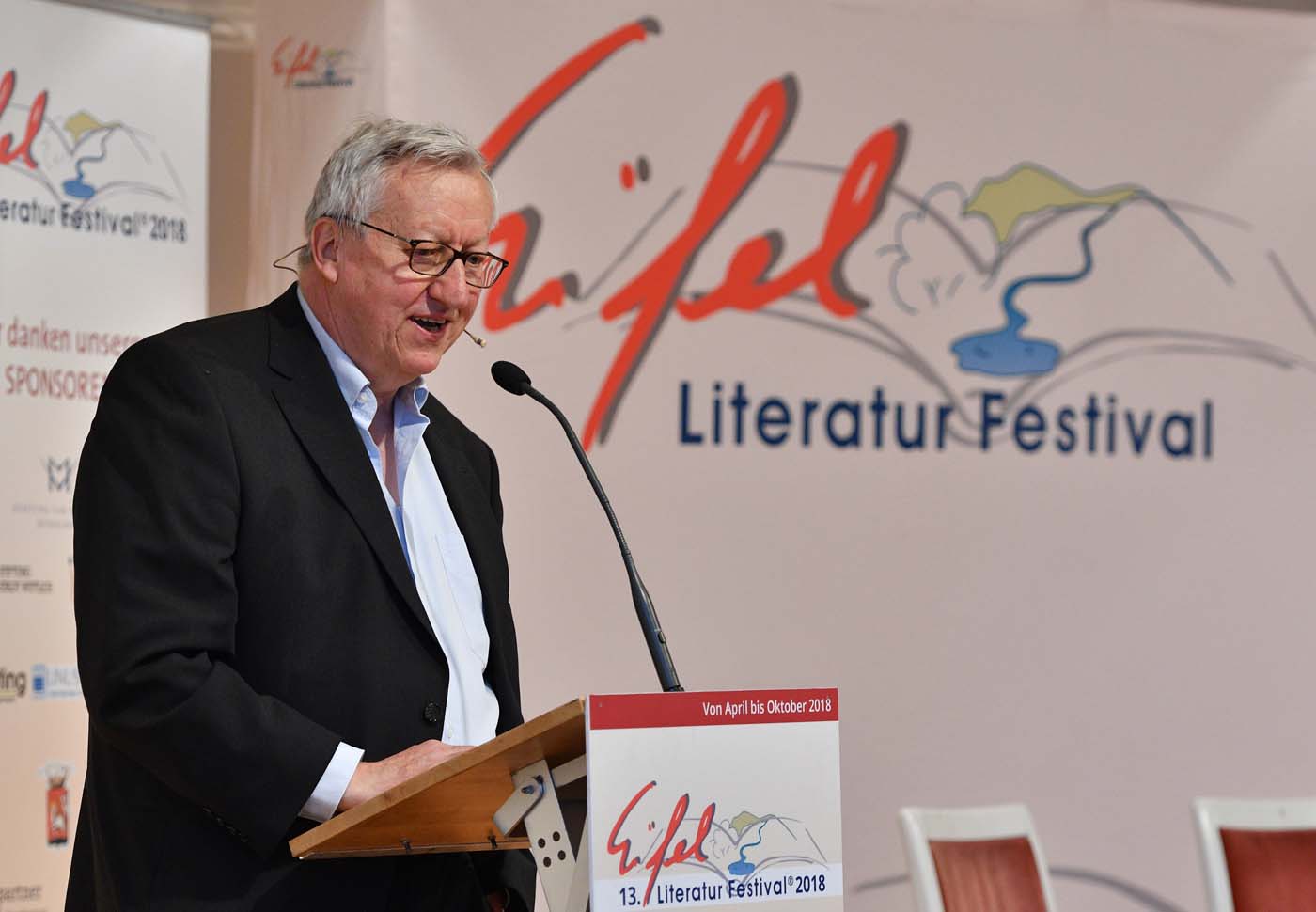 Swetlana Alexijewitsch am 20. April 2018 in Bitburg