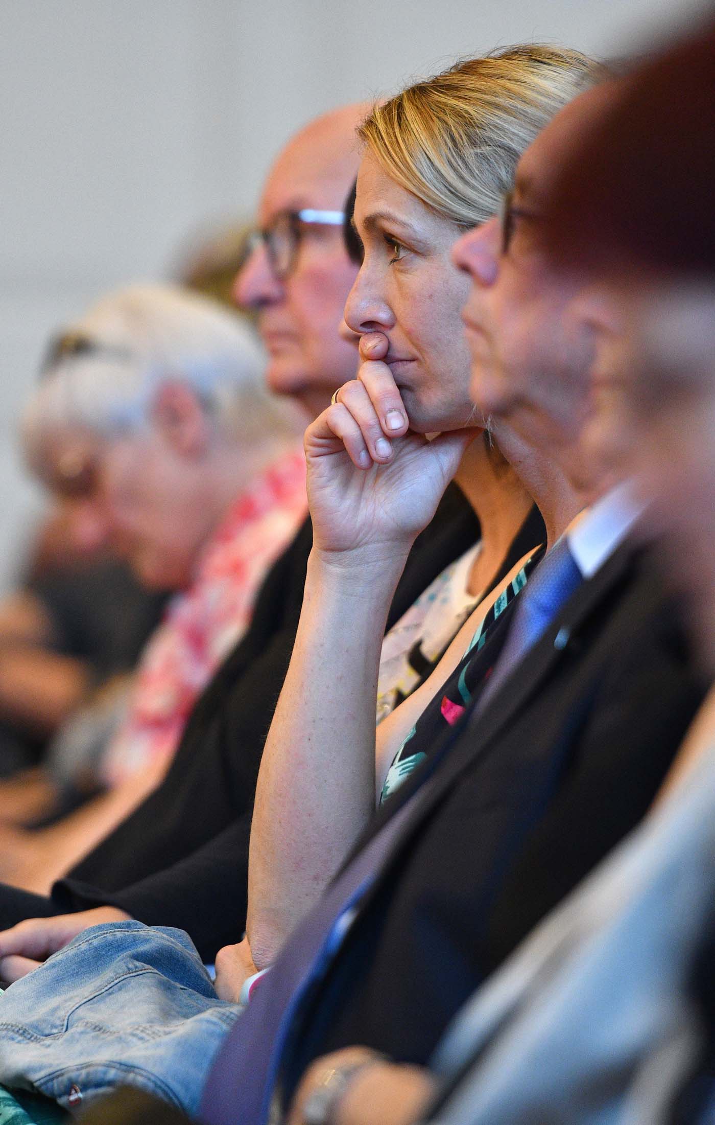 Swetlana Alexijewitsch am 20. April 2018 in Bitburg