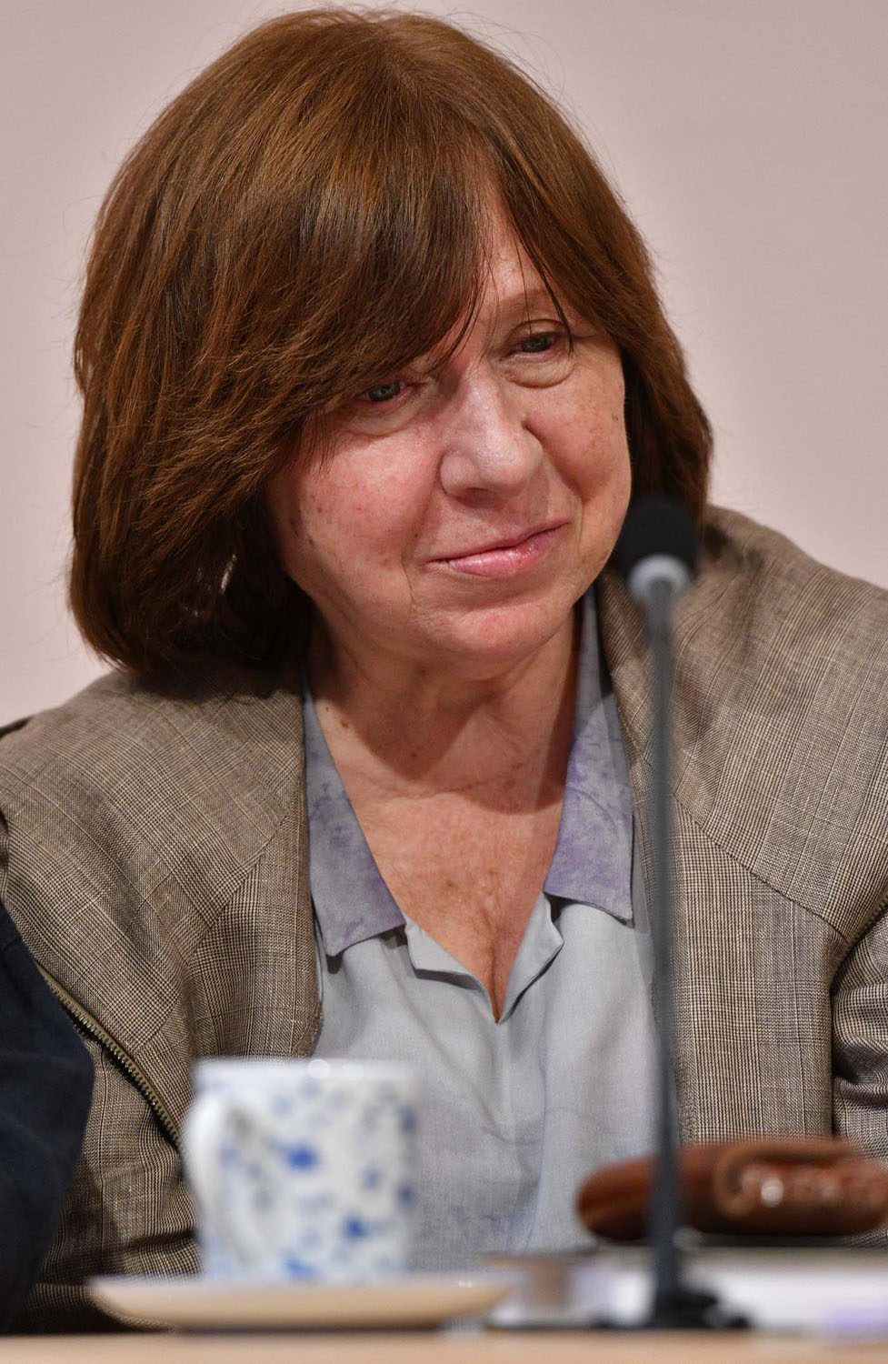 Swetlana Alexijewitsch am 20. April 2018 in Bitburg