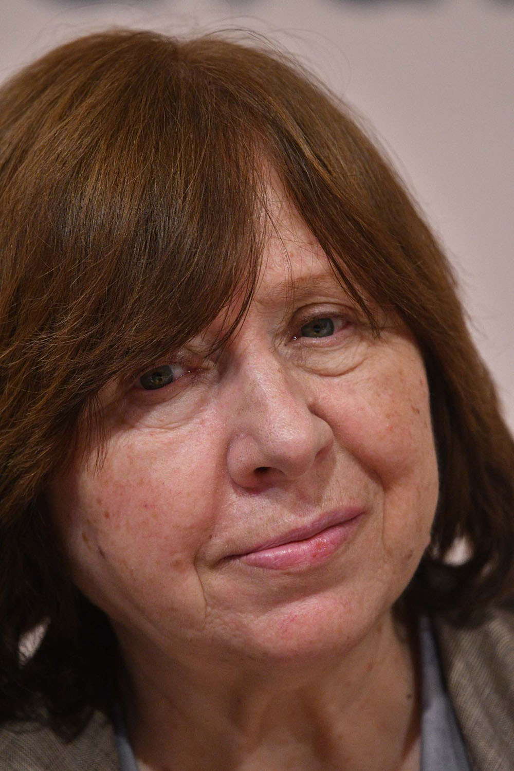 Swetlana Alexijewitsch am 20. April 2018 in Bitburg