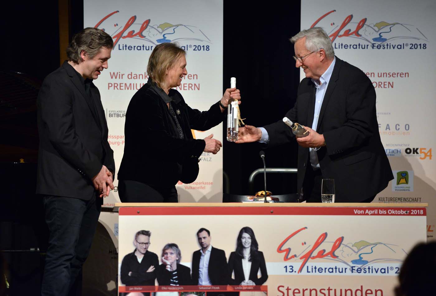 Elke Heidenreich am 27. April 2018 in Bitburg