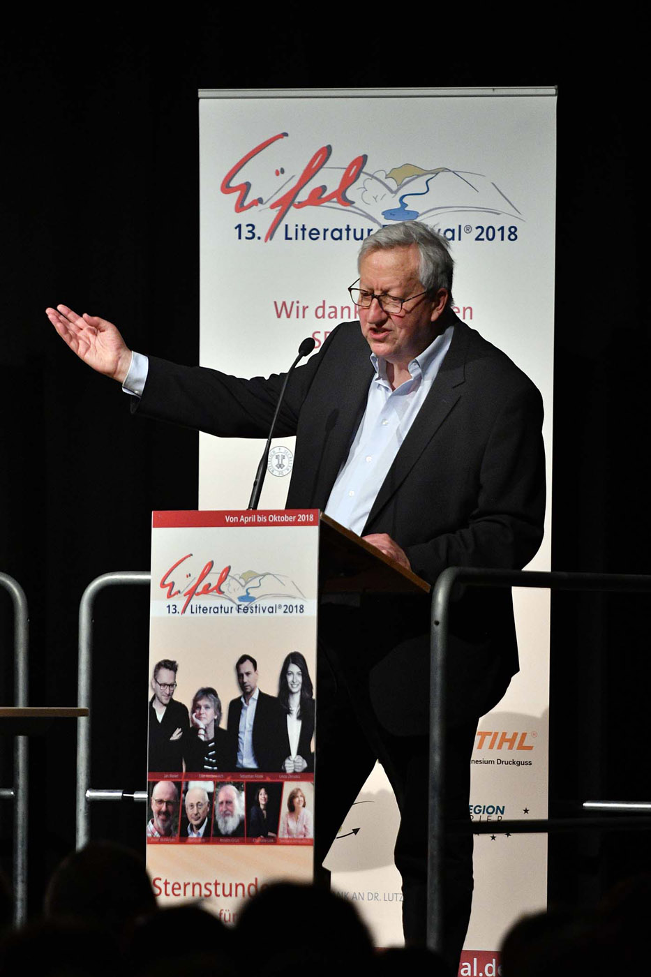 Elke Heidenreich am 27. April 2018 in Bitburg