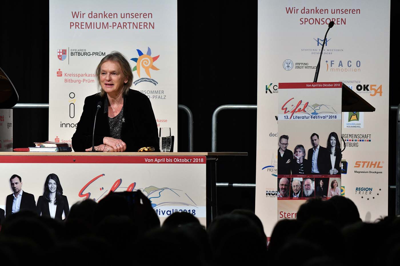 Elke Heidenreich am 27. April 2018 in Bitburg