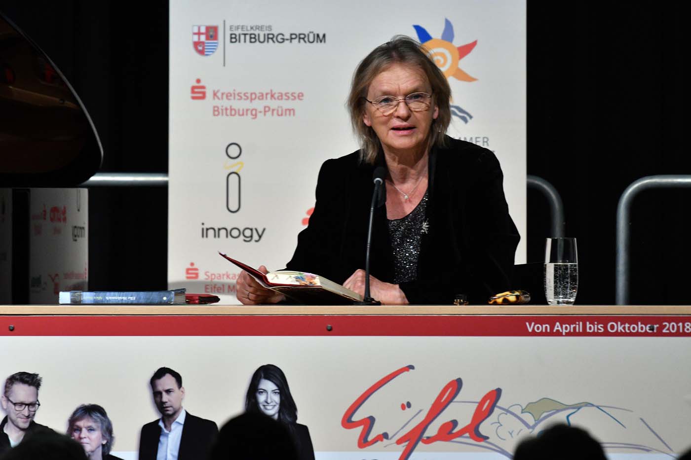 Elke Heidenreich am 27. April 2018 in Bitburg