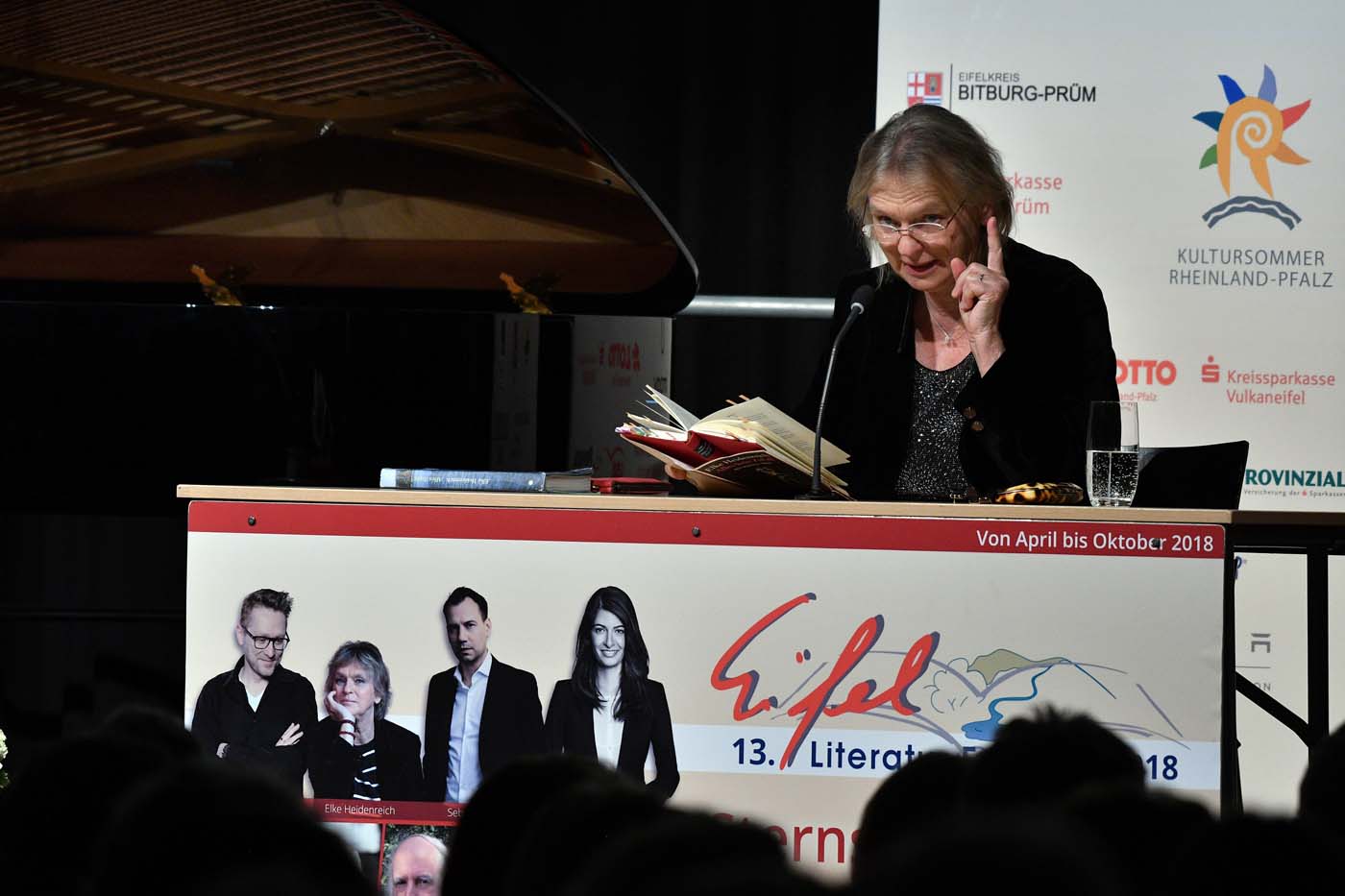 Elke Heidenreich am 27. April 2018 in Bitburg