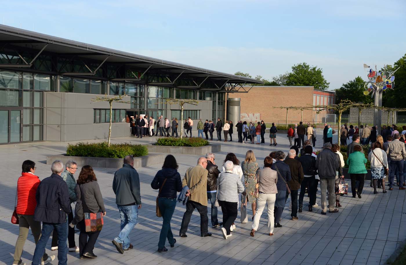 Pater Anselm Grün am 3. Mai 2018 in Wittlich