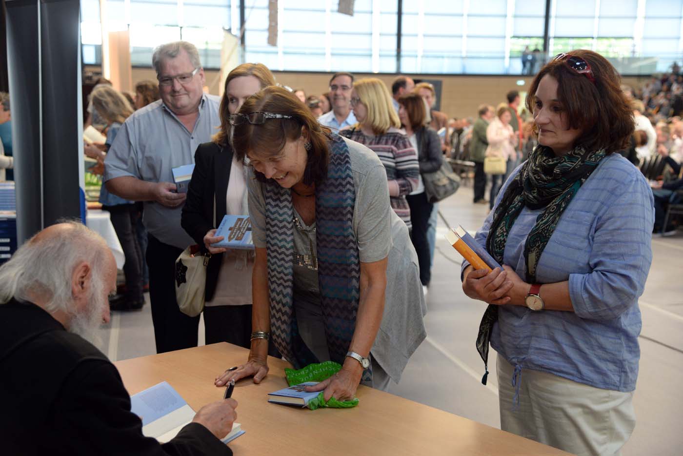 Pater Anselm Grün am 3. Mai 2018 in Wittlich