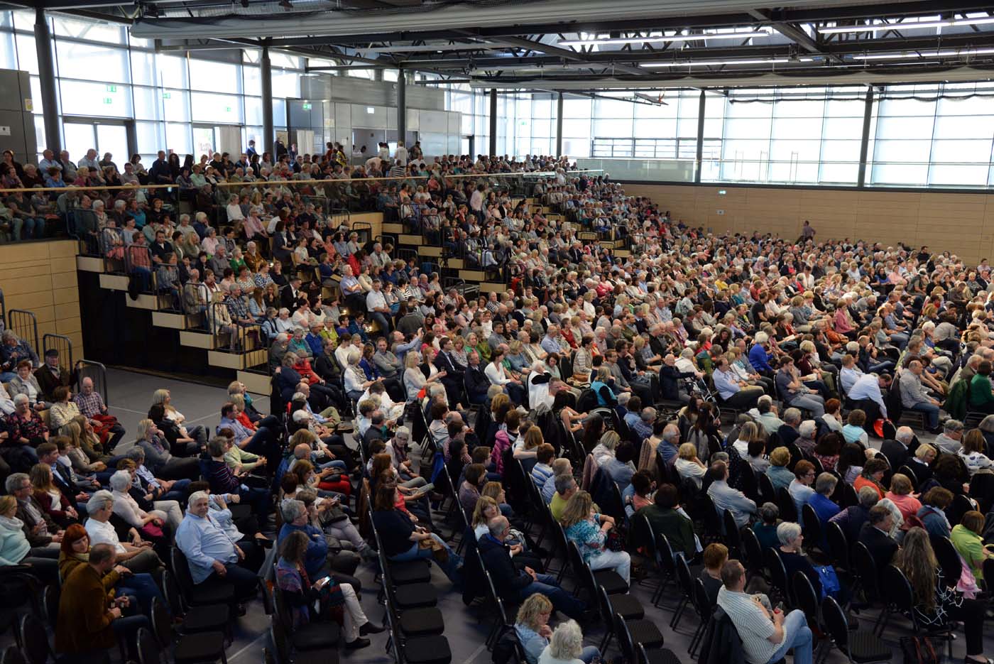 Pater Anselm Grün am 3. Mai 2018 in Wittlich