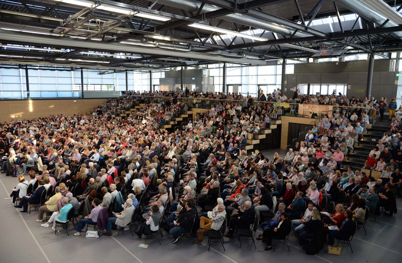 Pater Anselm Grün am 3. Mai 2018 in Wittlich