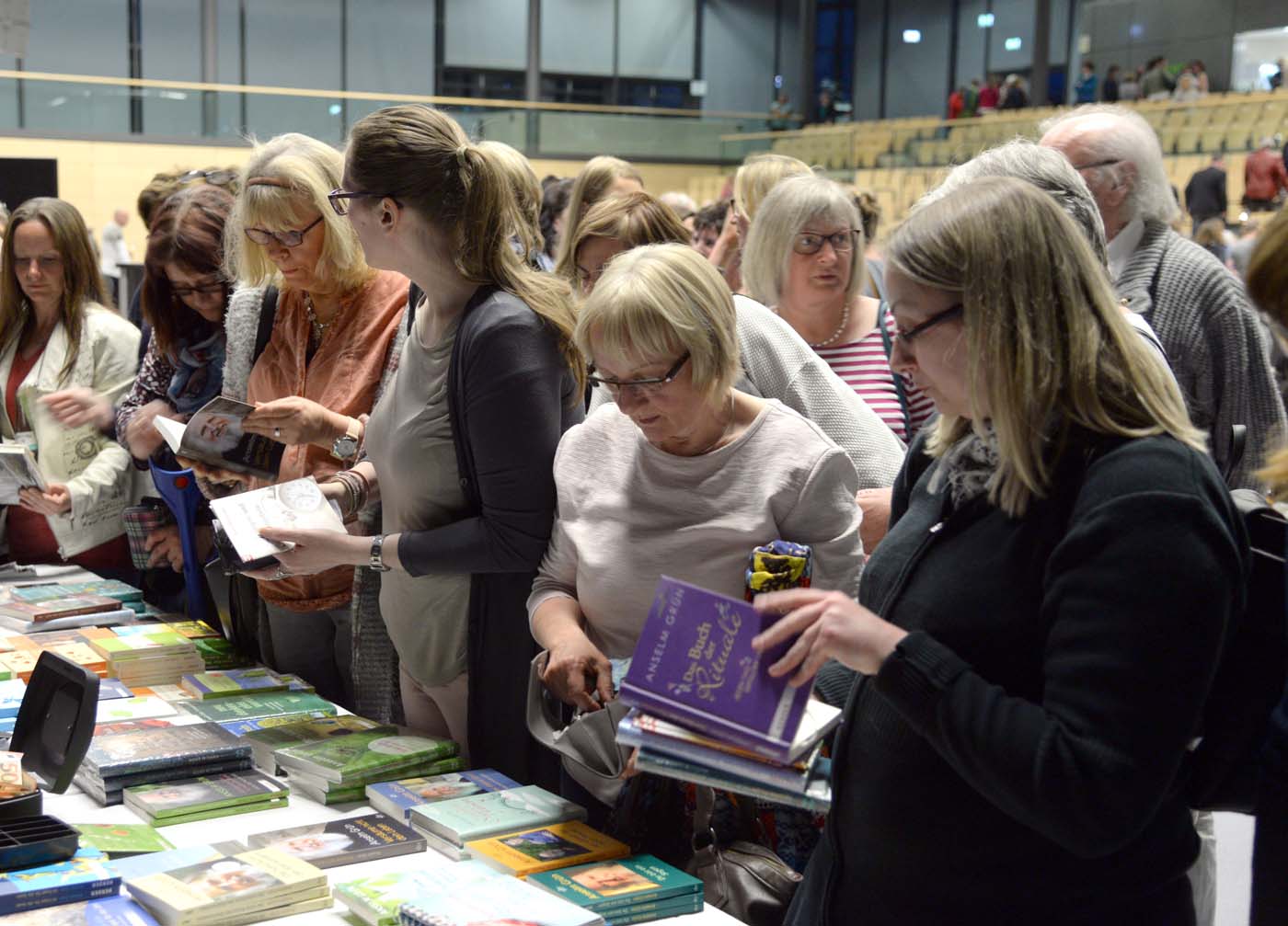 Pater Anselm Grün am 3. Mai 2018 in Wittlich