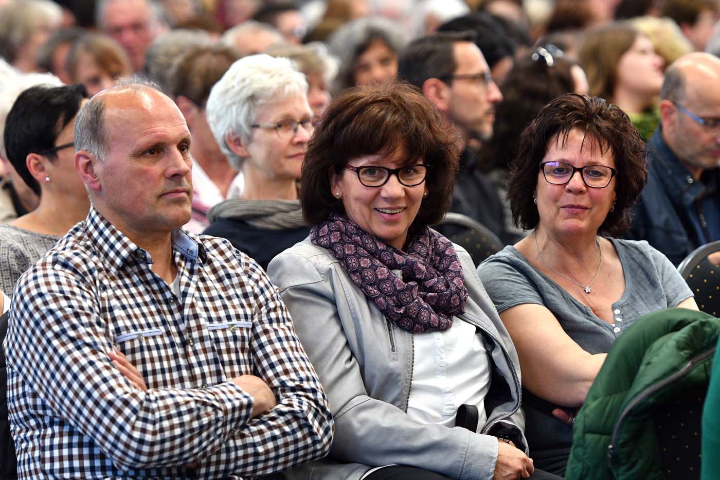 Pater Anselm Grün am 3. Mai 2018 in Wittlich