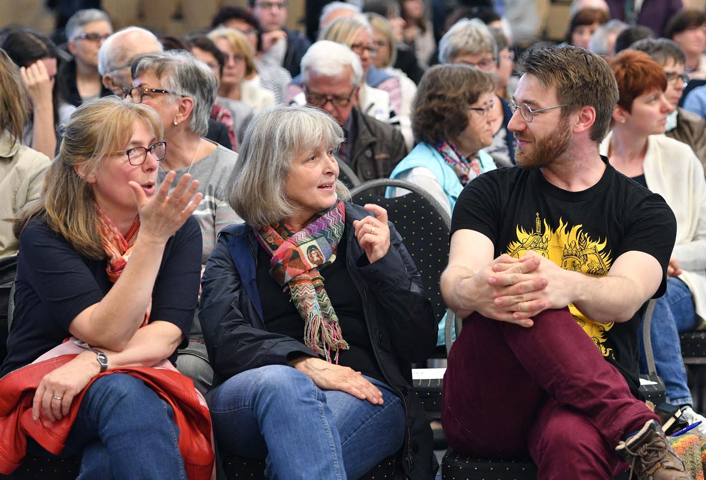 Pater Anselm Grün am 3. Mai 2018 in Wittlich