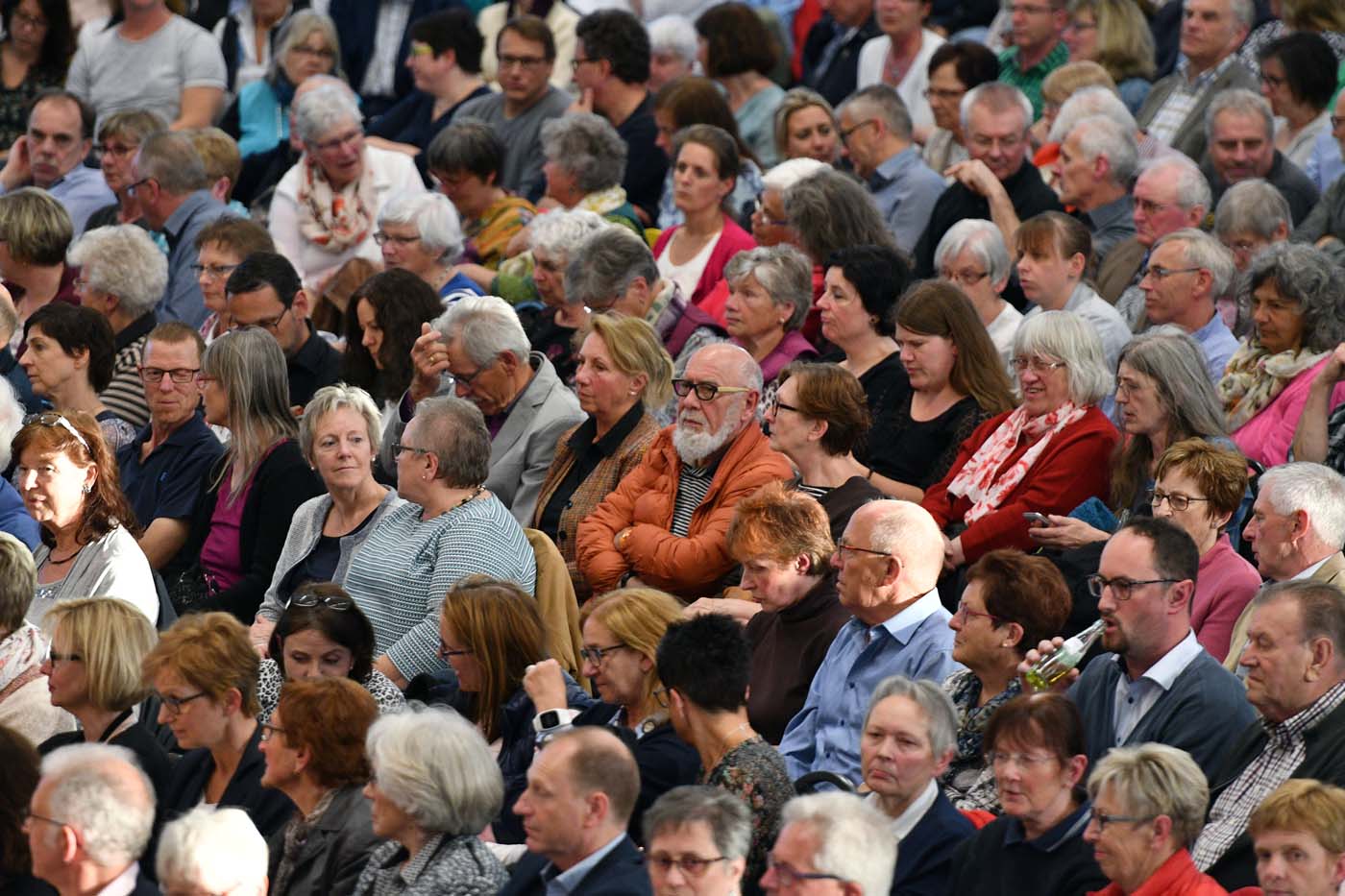 Pater Anselm Grün am 3. Mai 2018 in Wittlich