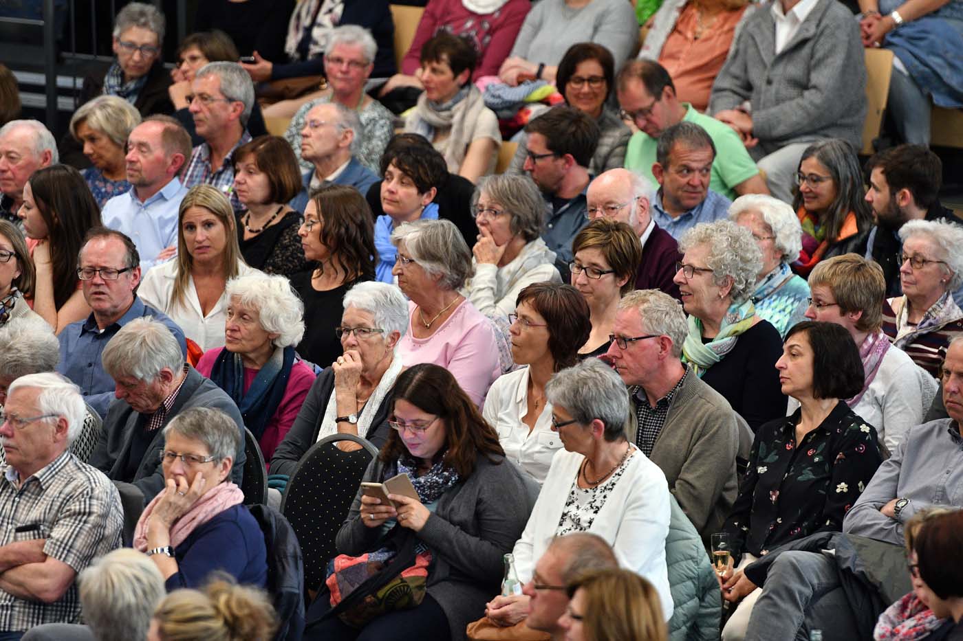 Pater Anselm Grün am 3. Mai 2018 in Wittlich