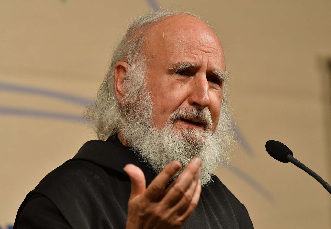 Pater Anselm Grün am 3. Mai 2018 in Wittlich