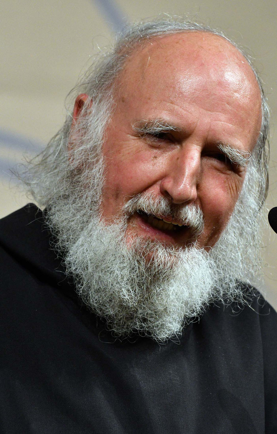 Pater Anselm Grün am 3. Mai 2018 in Wittlich