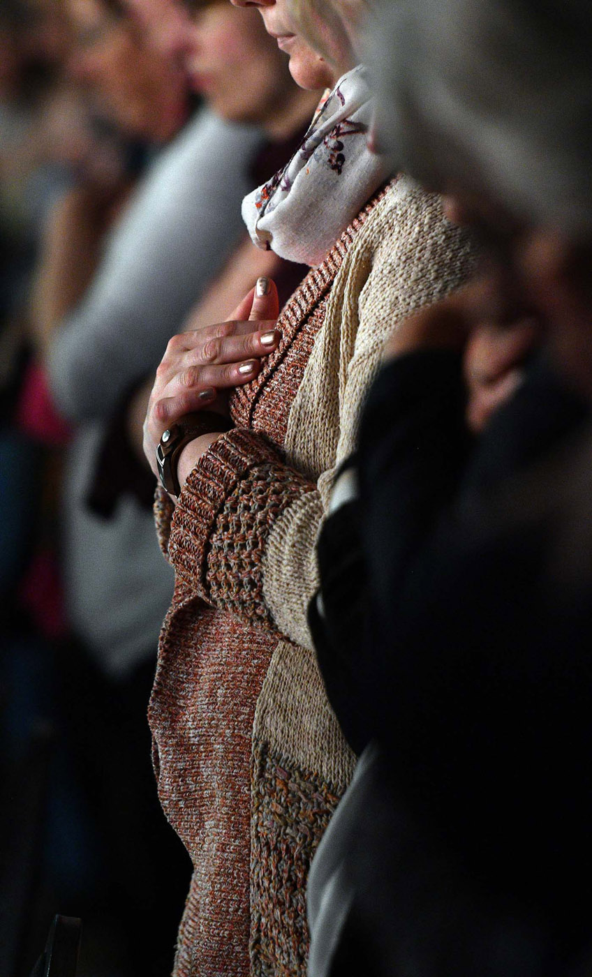 Pater Anselm Grün am 3. Mai 2018 in Wittlich