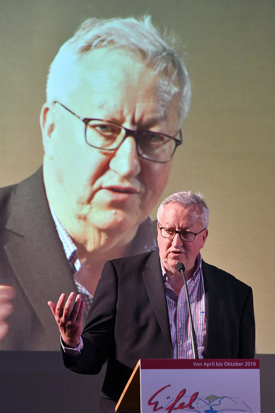 Axel Hacke am 17. Mai in Daun