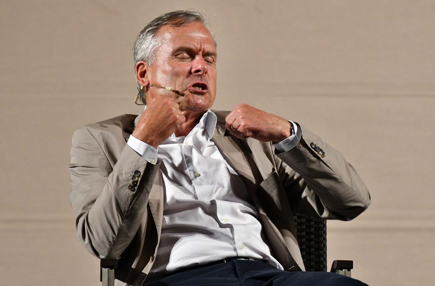 Axel Hacke am 17. Mai in Daun