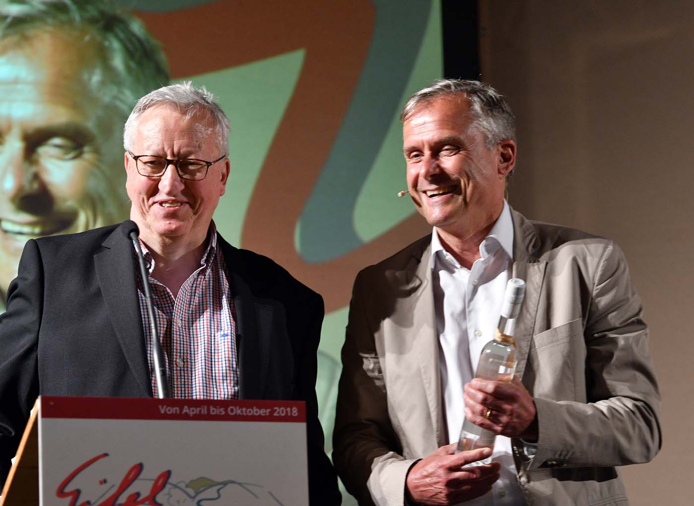 Axel Hacke am 17. Mai in Daun