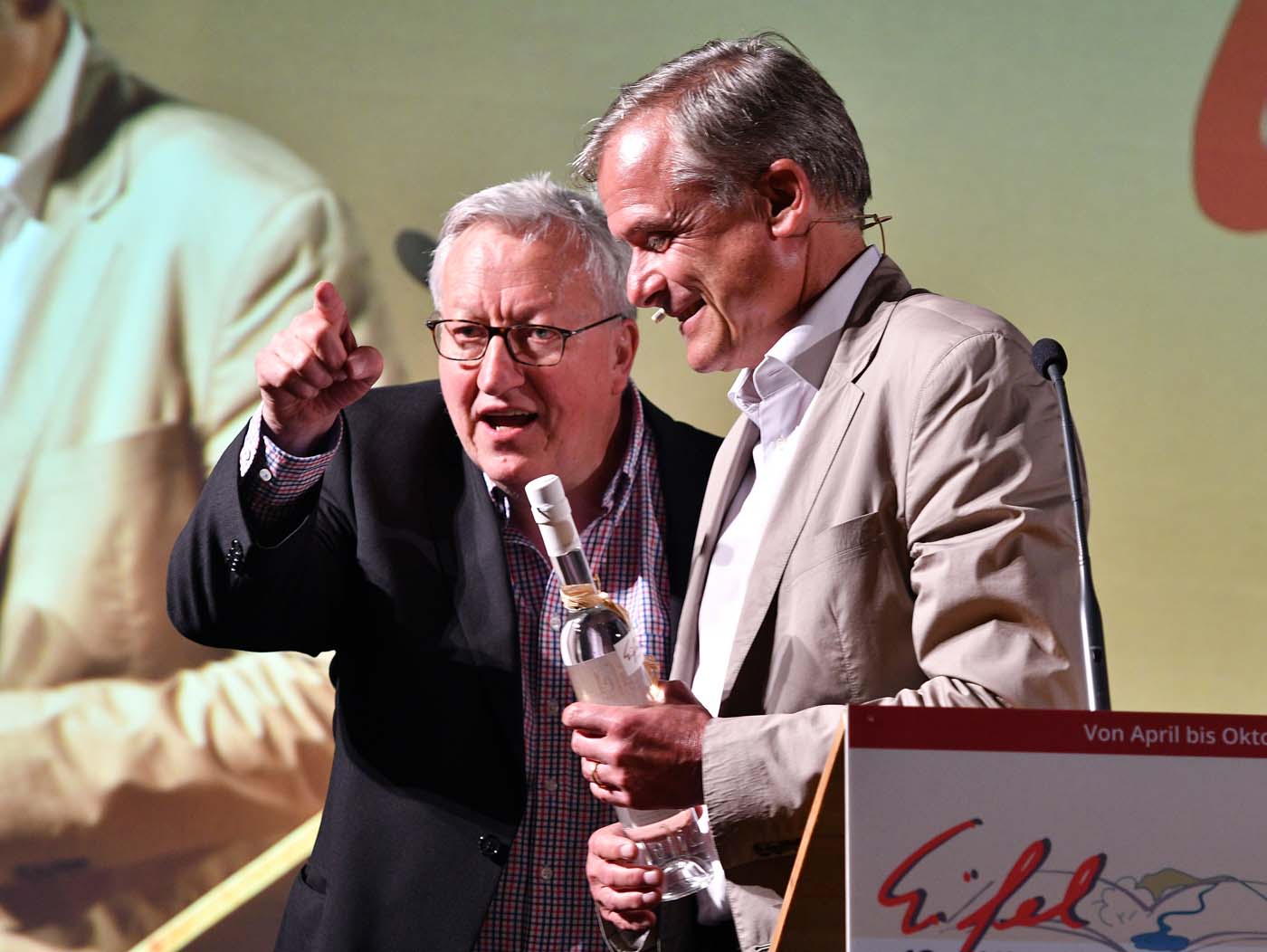 Axel Hacke am 17. Mai in Daun