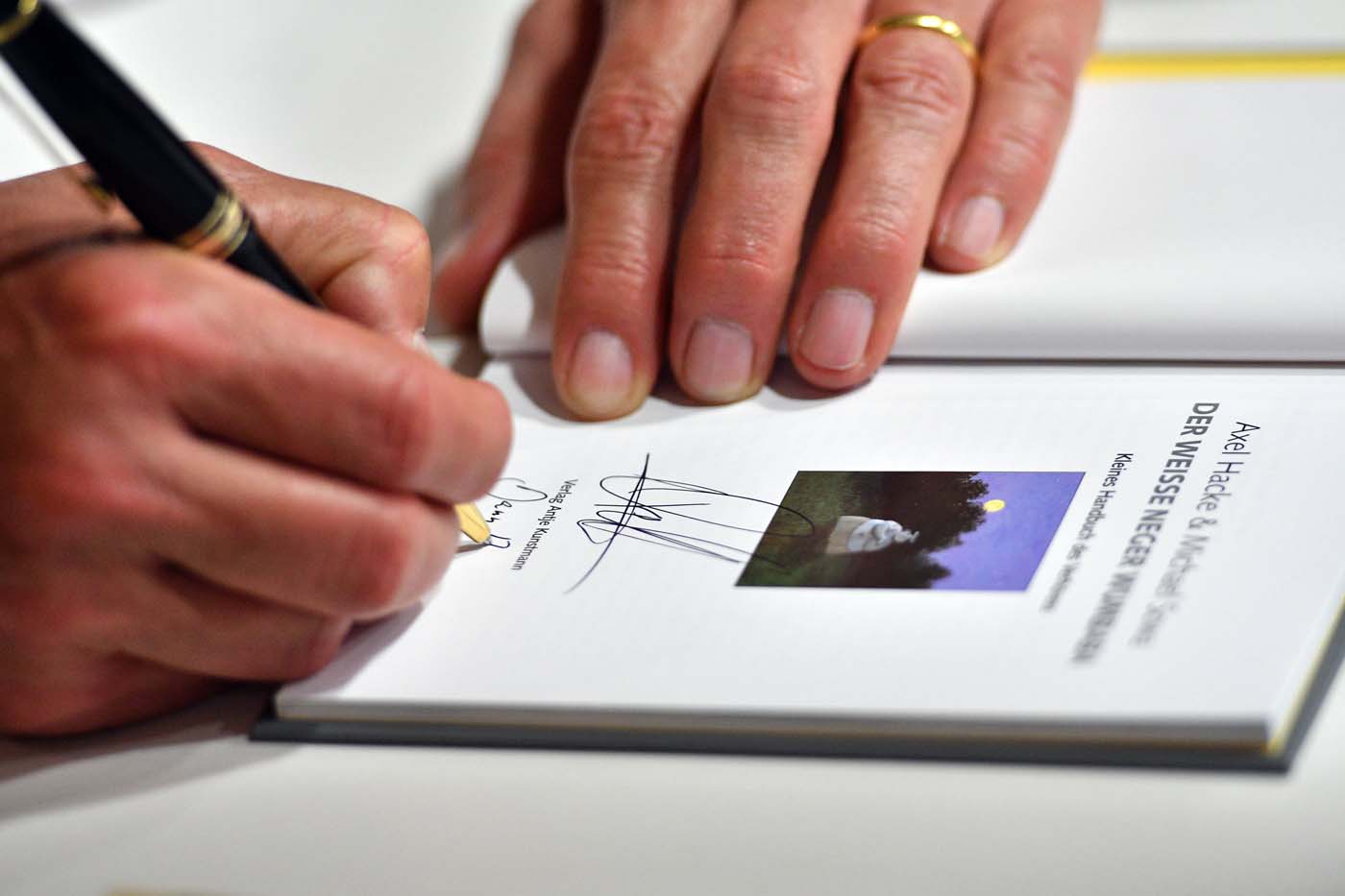 Axel Hacke am 17. Mai in Daun