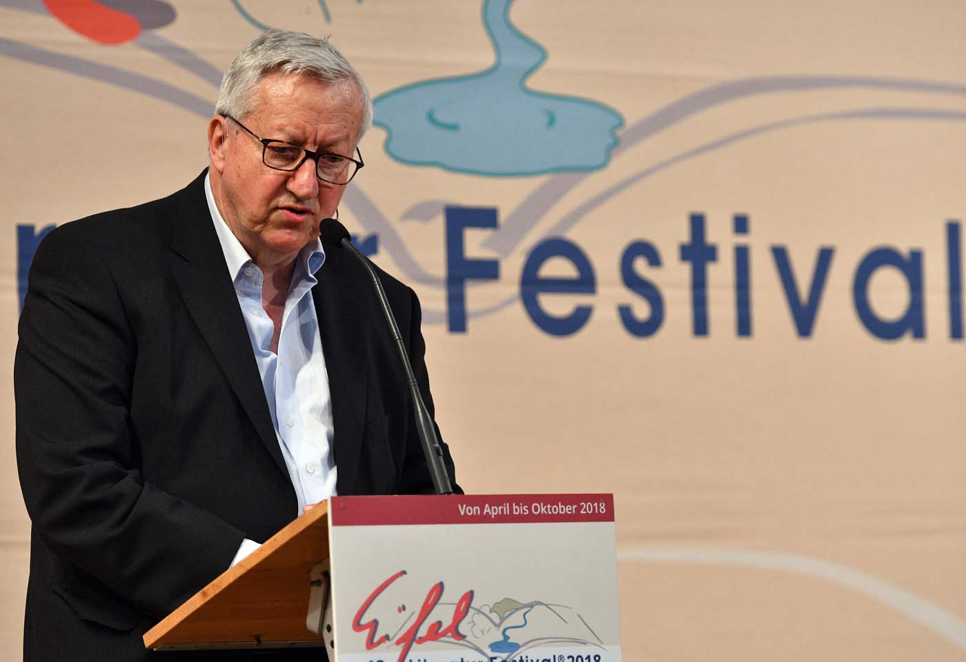 Saša Stanišić am 25. Mai 2018 in Wittlich