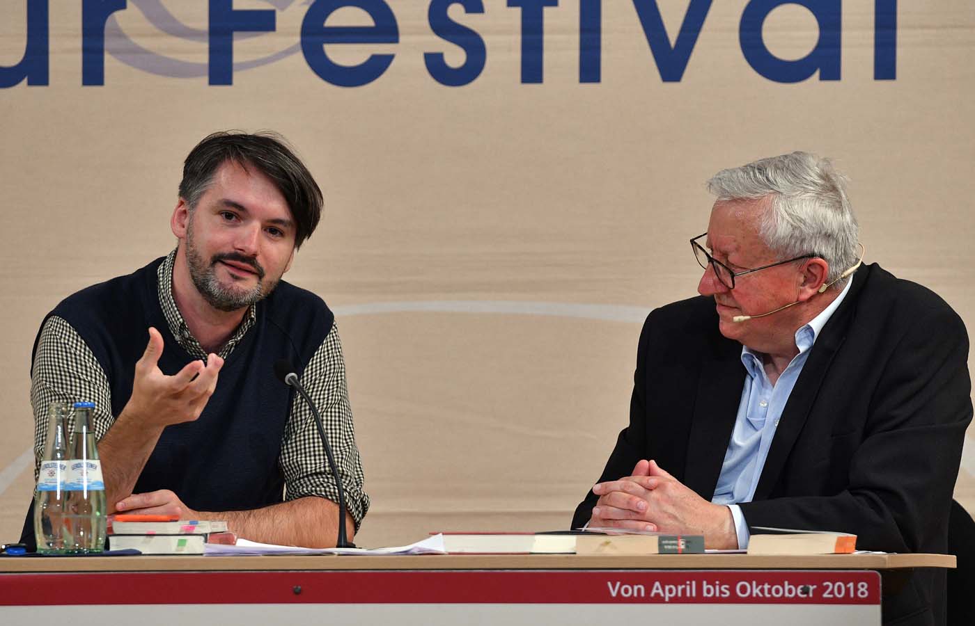 Saša Stanišić am 25. Mai 2018 in Wittlich