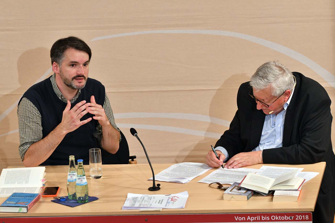 Saša Stanišić am 25. Mai 2018 in Wittlich