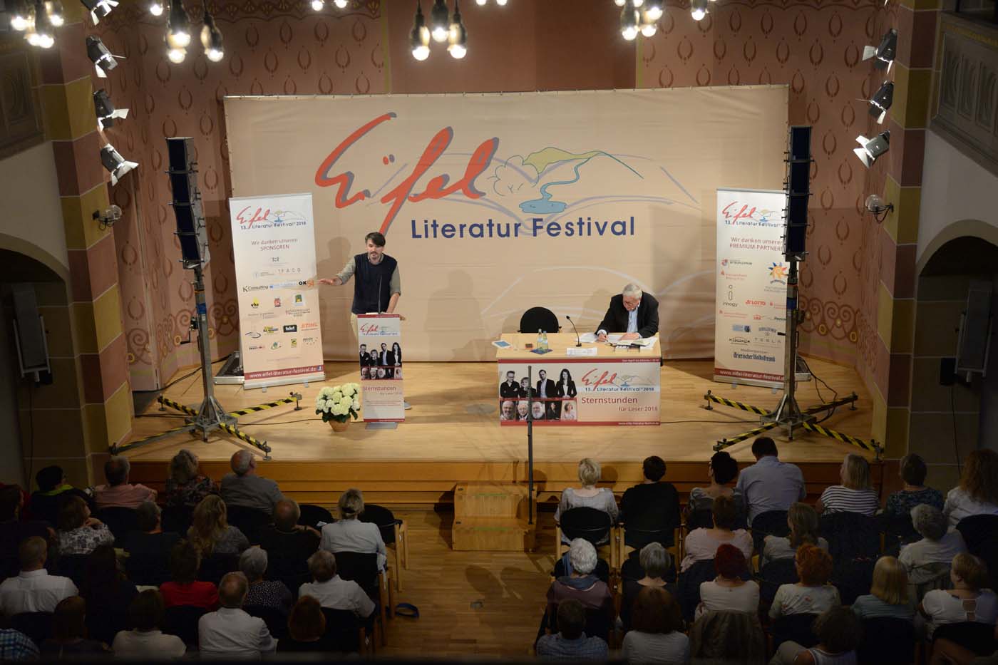 Saša Stanišić am 25. Mai 2018 in Wittlich