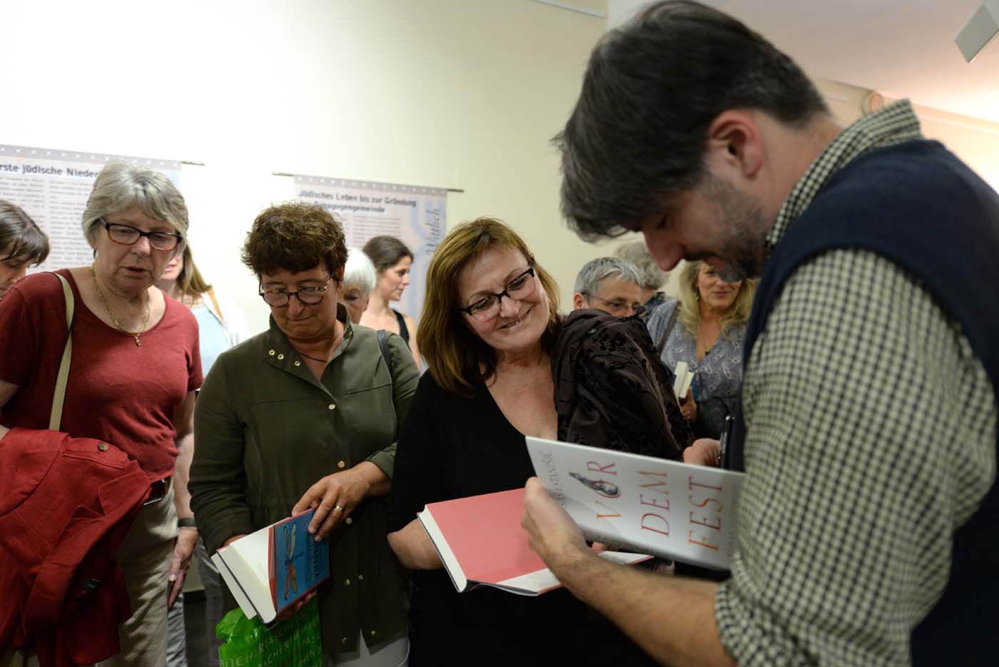 Saša Stanišić am 25. Mai 2018 in Wittlich