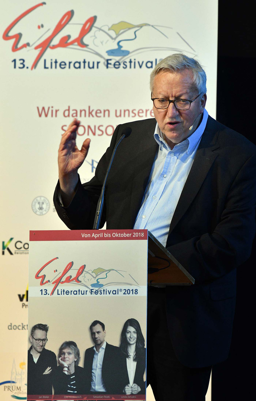 Peter Stamm am 1. Juni 2018 in Prüm