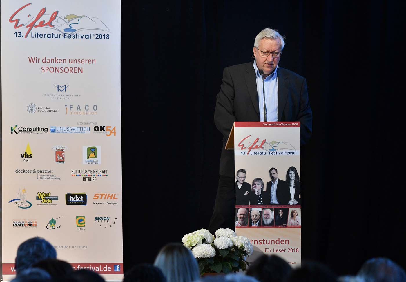 Peter Stamm am 1. Juni 2018 in Prüm