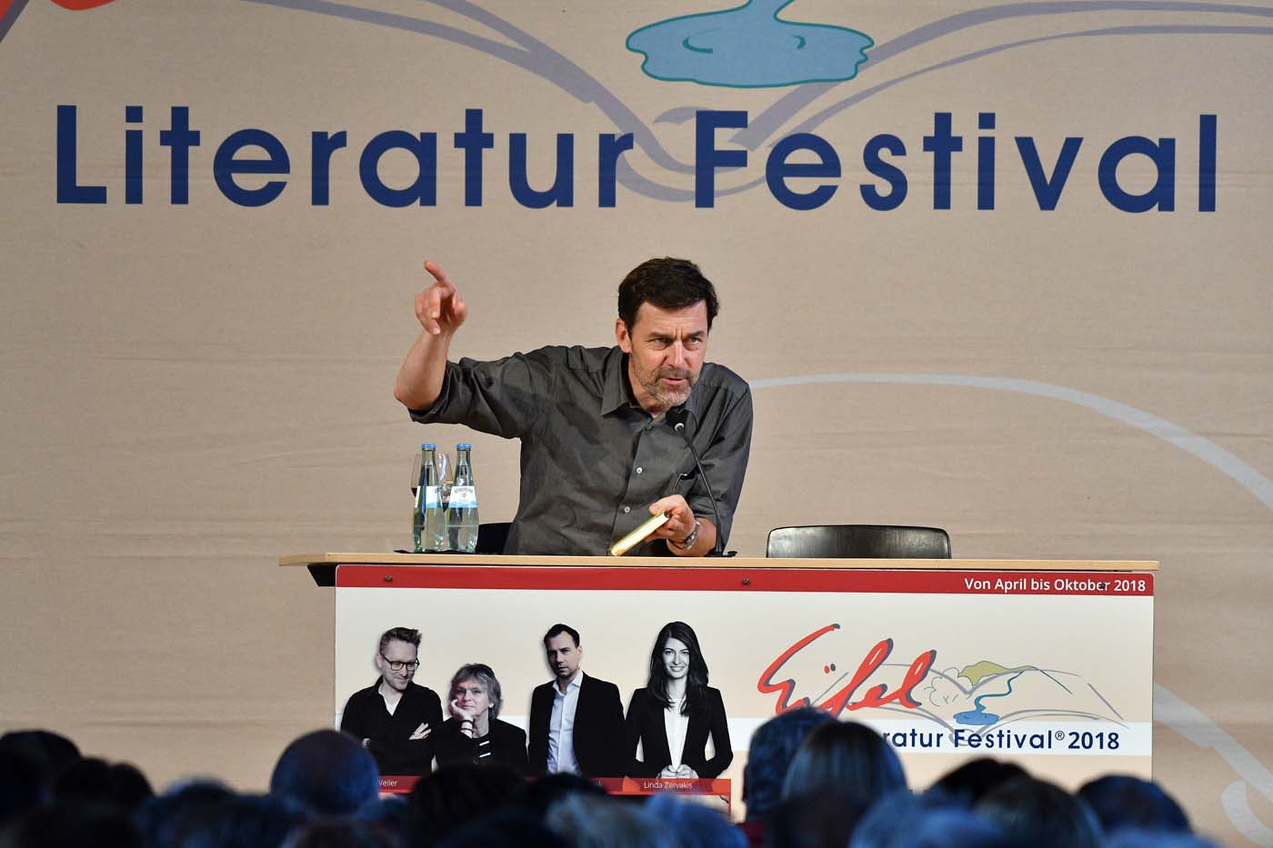 Peter Stamm am 1. Juni 2018 in Prüm