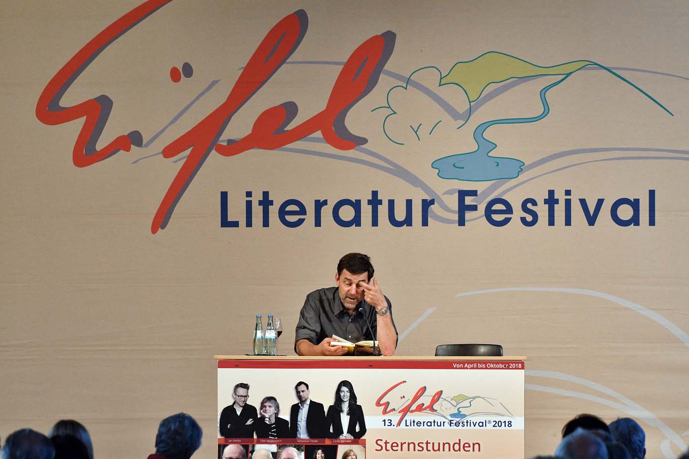 Peter Stamm am 1. Juni 2018 in Prüm