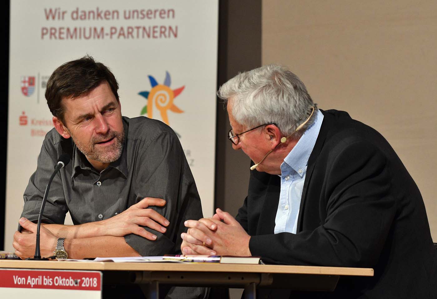 Peter Stamm am 1. Juni 2018 in Prüm